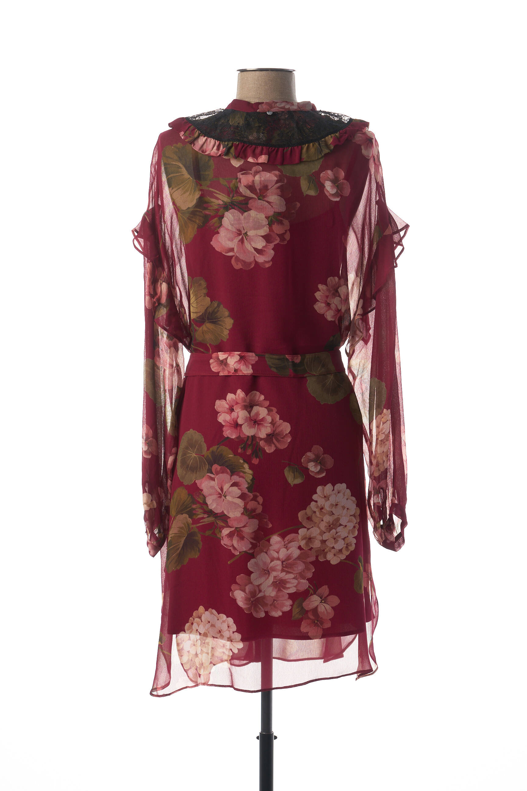 Twinset Tuniquemanchelongue Femme couleur rouge