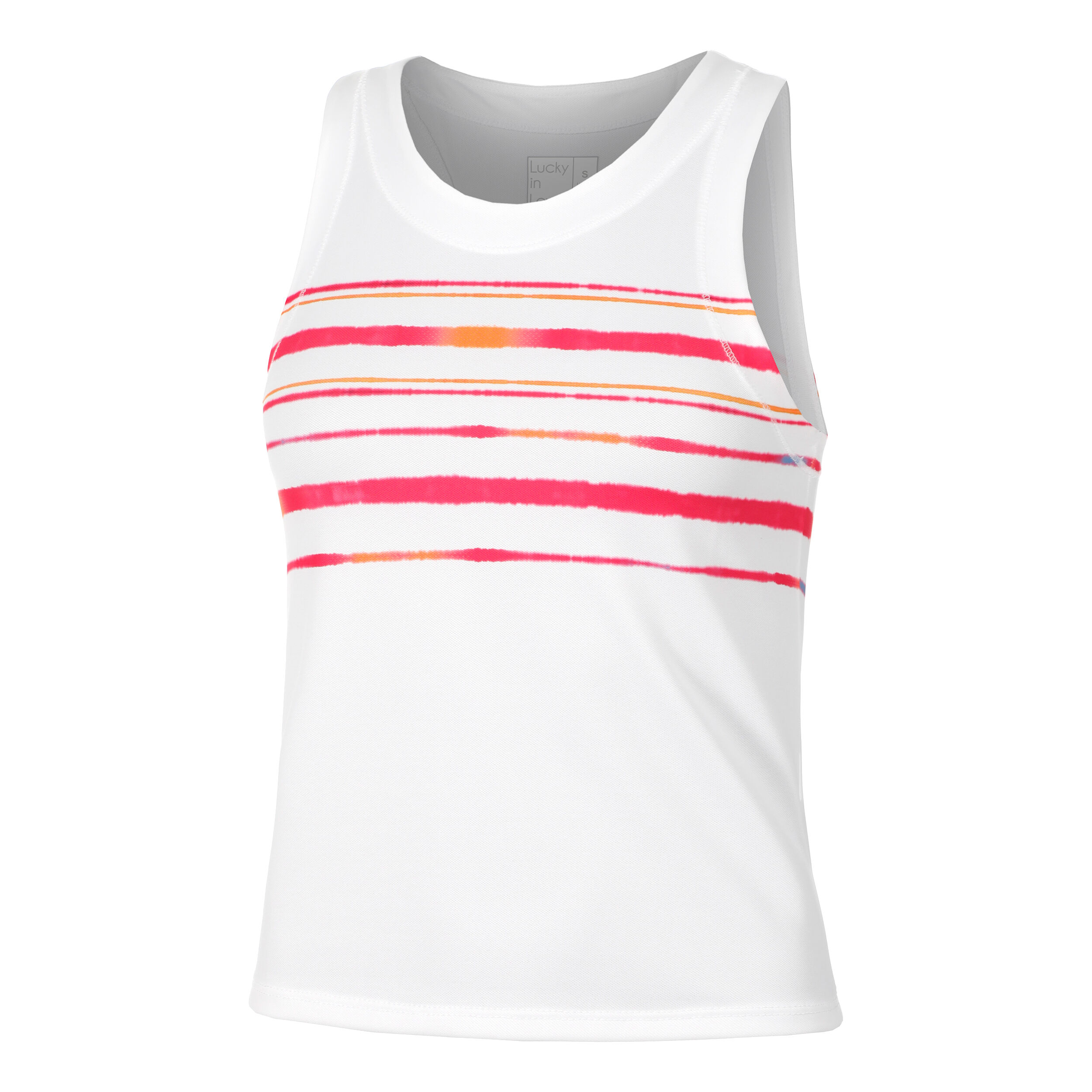 Shock N' Awe Tank-Top Damen - Weiß, Koralle