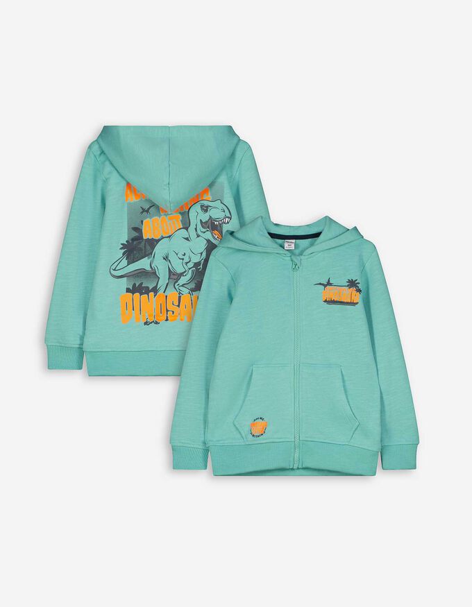 Sweatjacke - Rückenprint