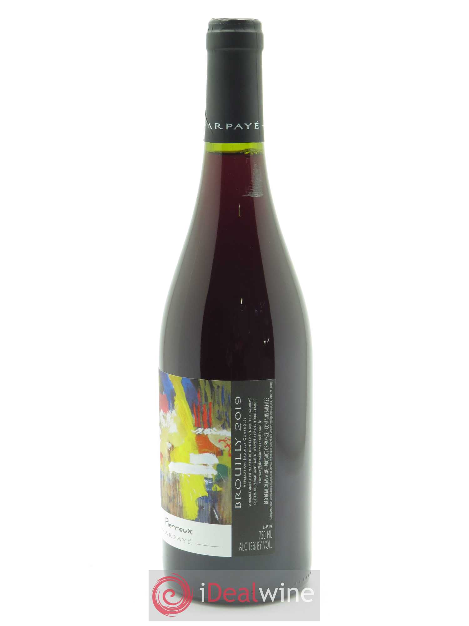 Brouilly Pierreux Marc Delienne  2019 - Lot de 1 Bouteille