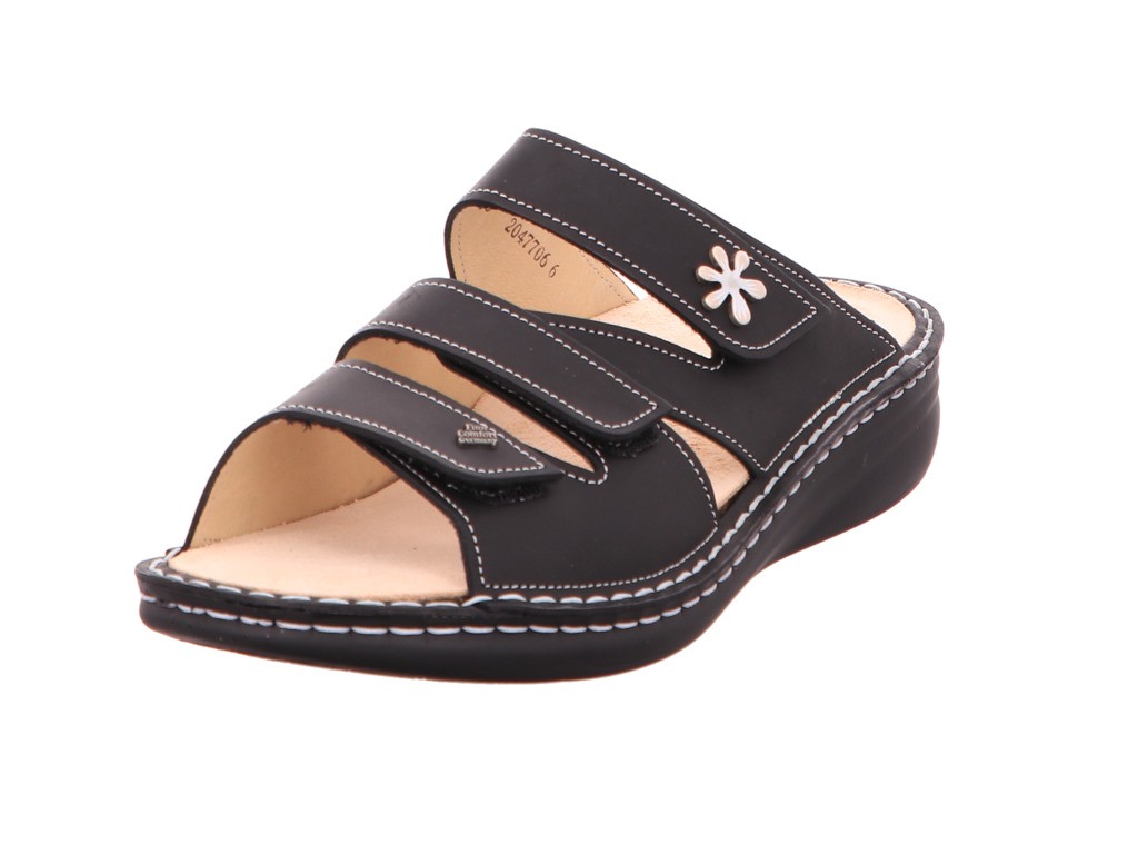 FINN COMFORT Klassische Sandalen schwarz