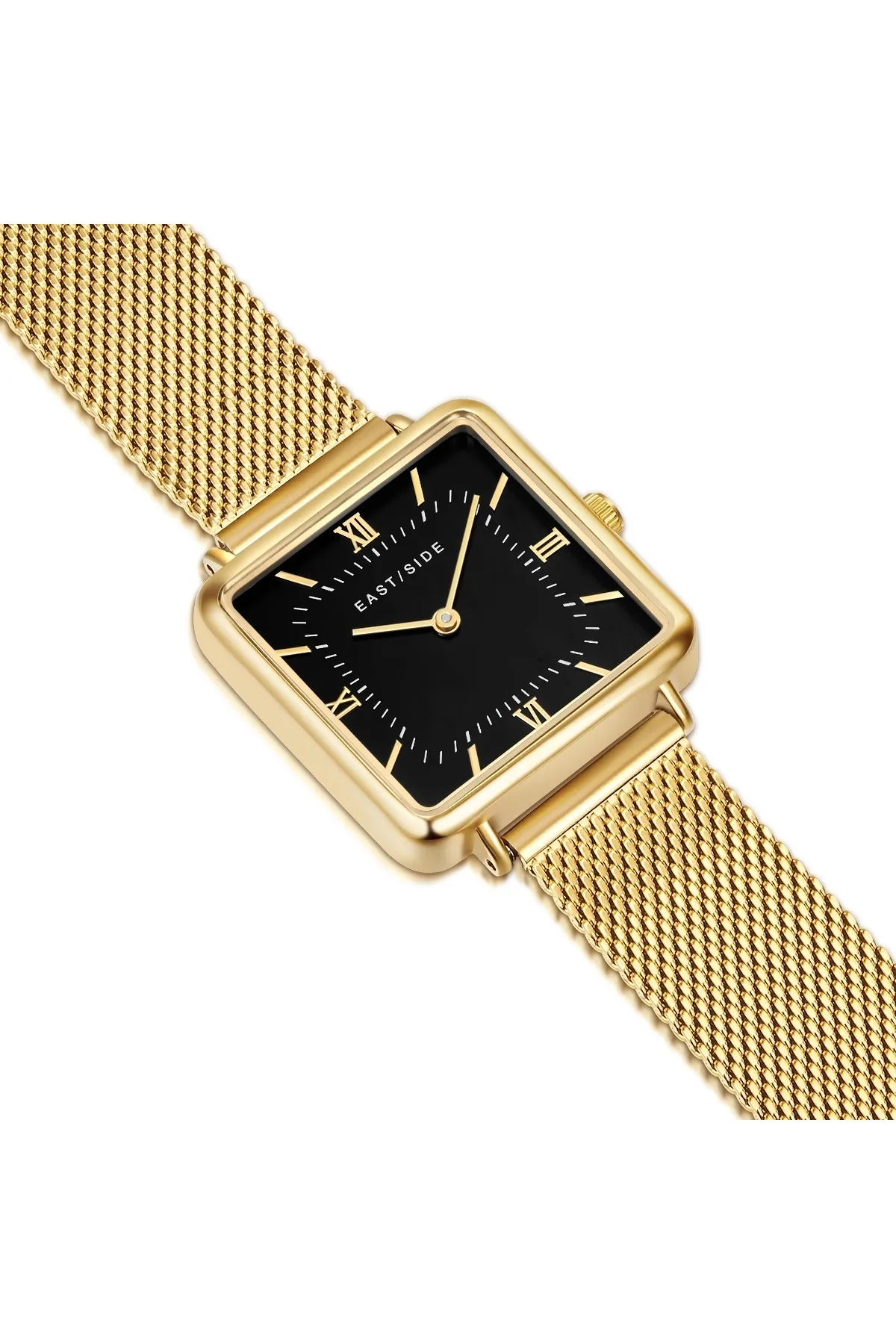 eastside  Quarzuhr Damen Quarzuhr gelbgold Edelstahl gelbgold