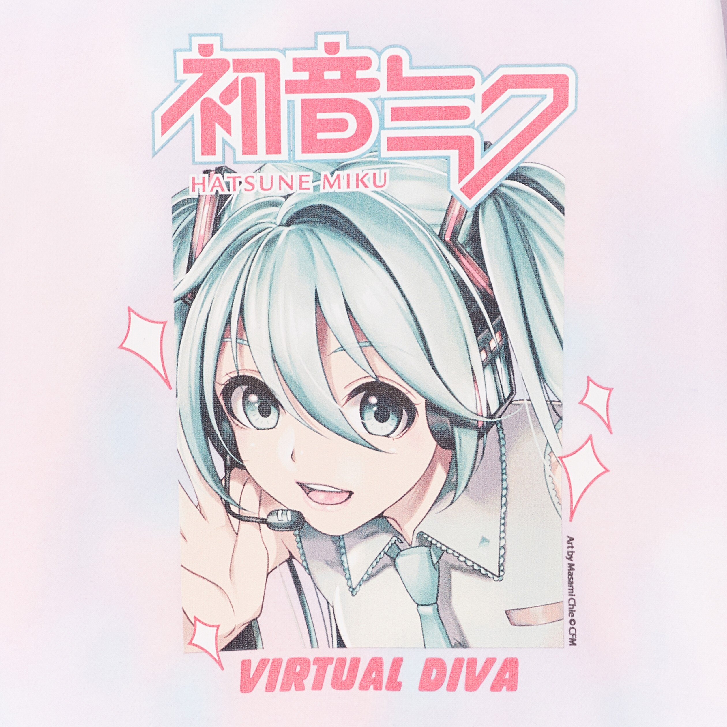 Sweat manches longues Hatsune Miku parme fille | La Halle