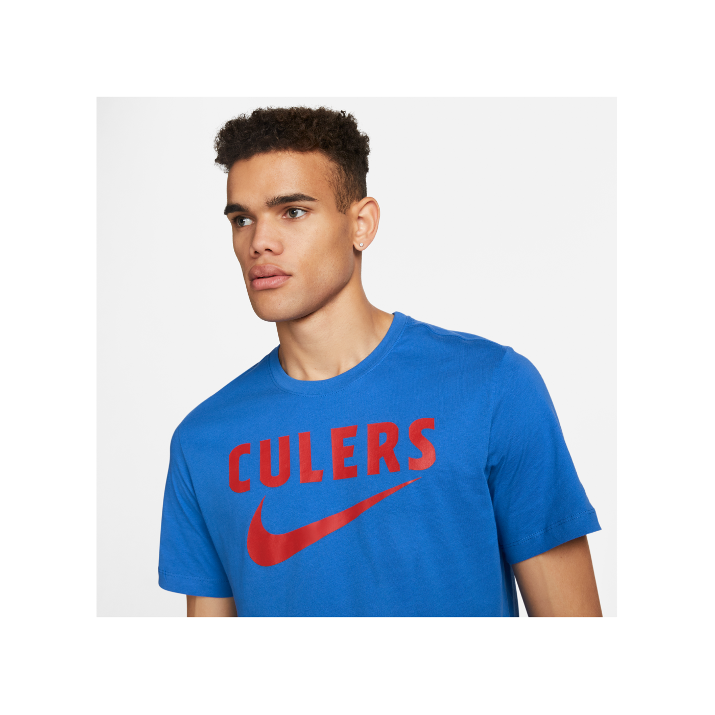 Nike FC Barcelona Swoosh T-Shirt Blau F403