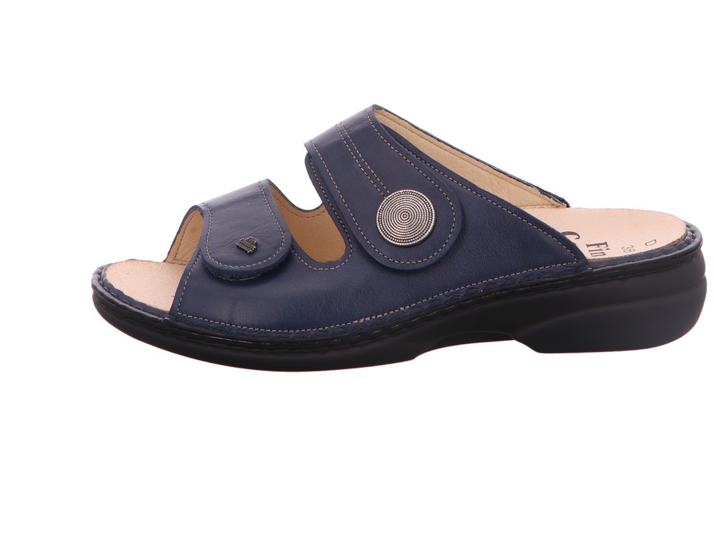 FINN COMFORT Pantoletten blau Sansibar