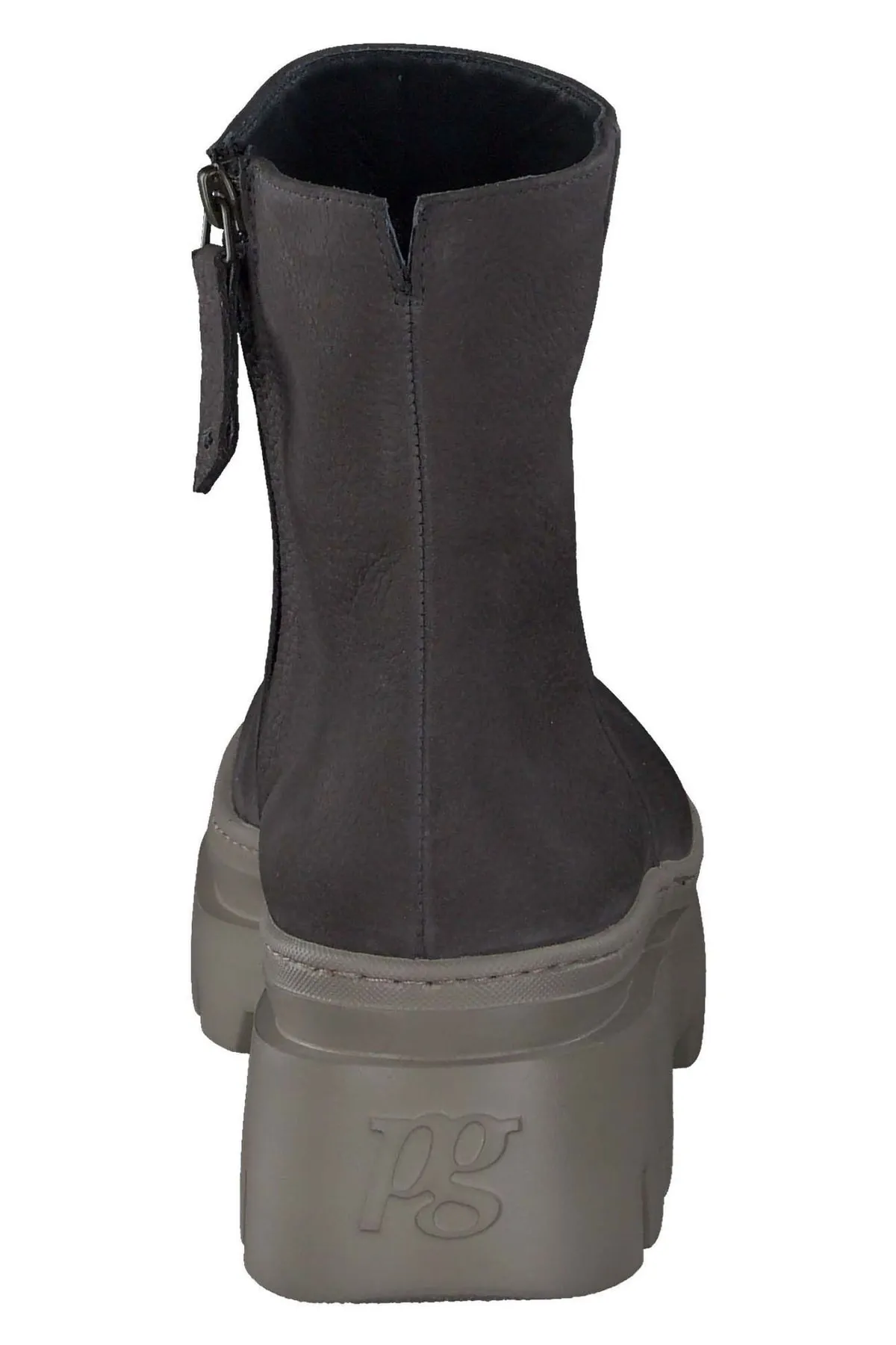 Paul Green  Stiefelette - Grau - Flacher Absatz