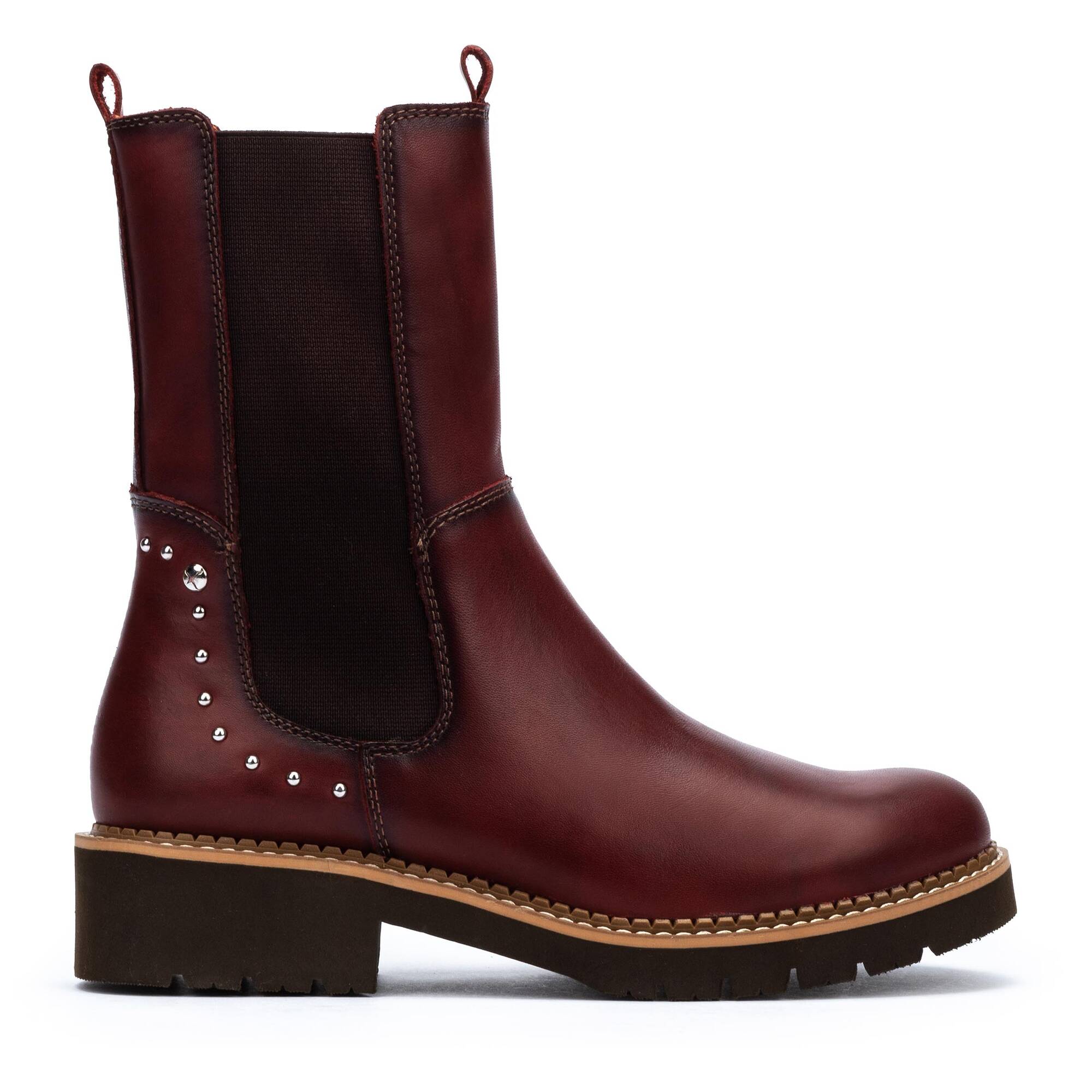 Damskie skórzane buty Pikolinos Vicar - CLAY