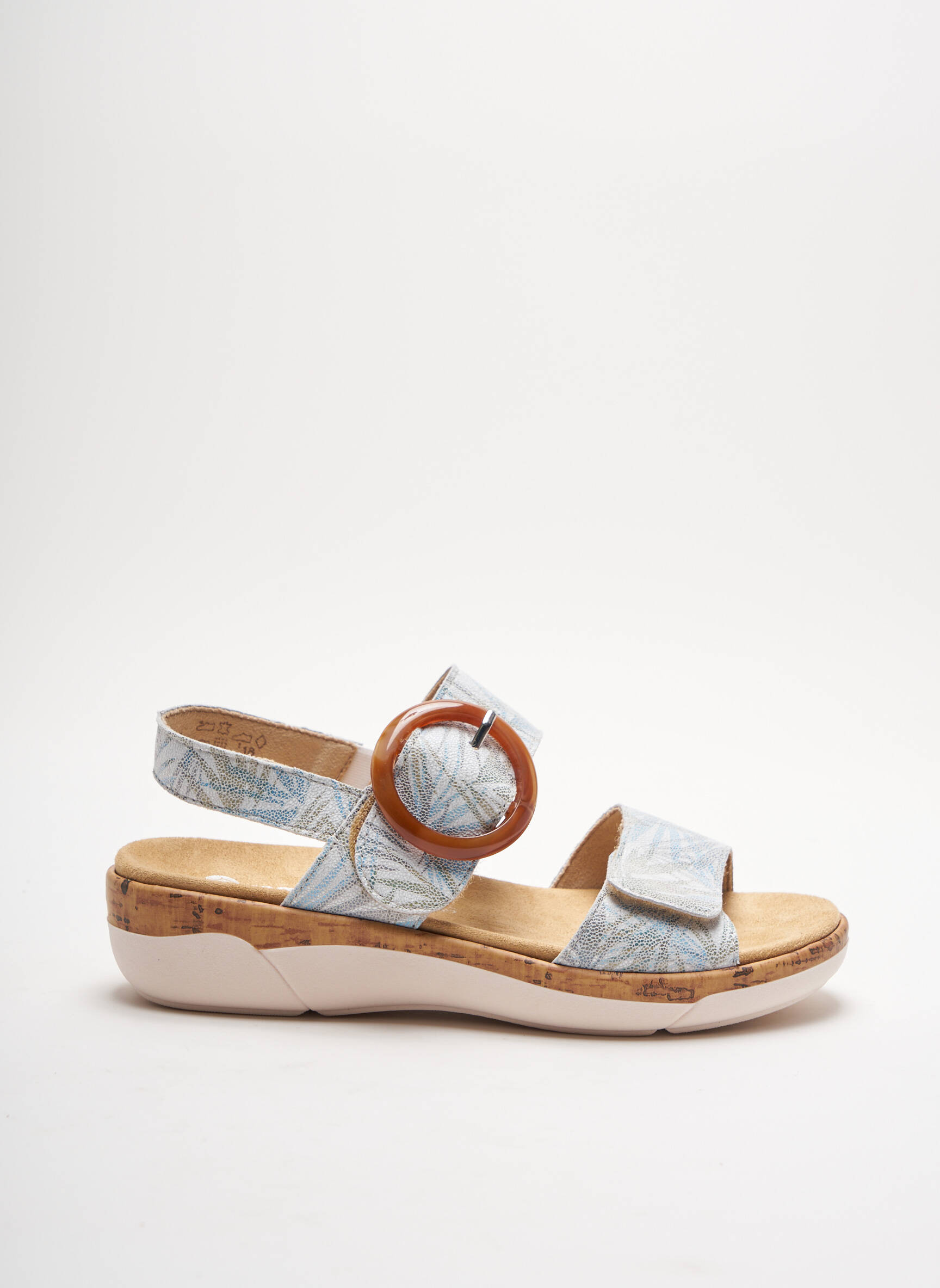 Remonte Sandales Nu Pieds Femme couleur bleu
