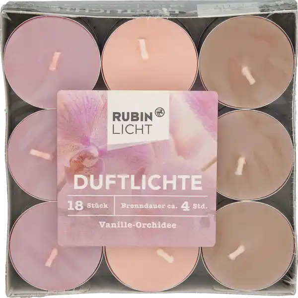 Duftteelichte Vanille Orchidee