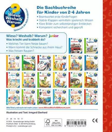 Ravensburger Wieso? Weshalb? Warum? junior, Band 36: Was kriecht und krabbelt da?