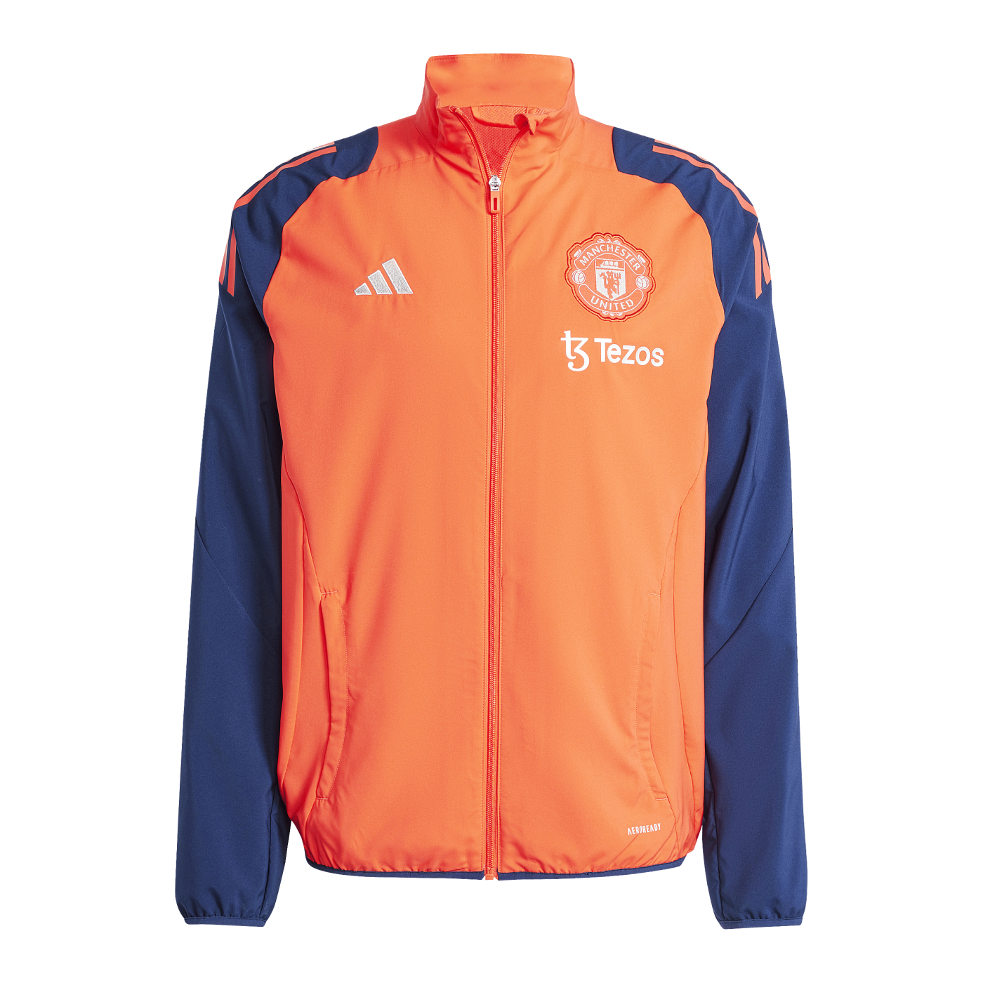 adidas Manchester United Prematch Jacket 2024/2025 Blau