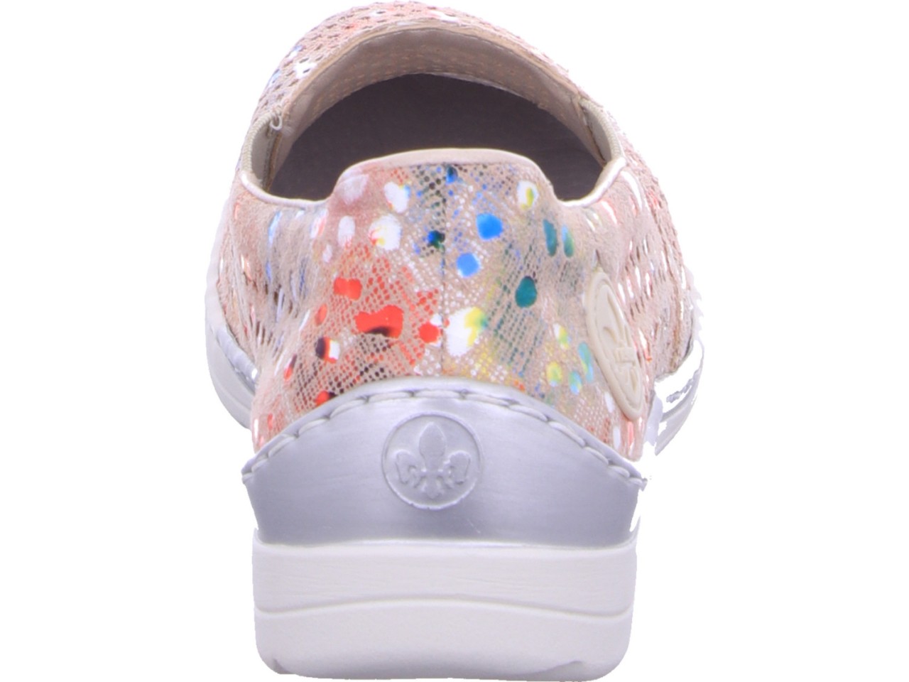 RIEKER Sportliche Slipper bunt