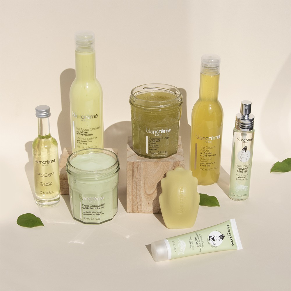 Blancrème NARAVNI GEL ZA TUŠIRANJE - ZELENI ČAJ IN VERBENA