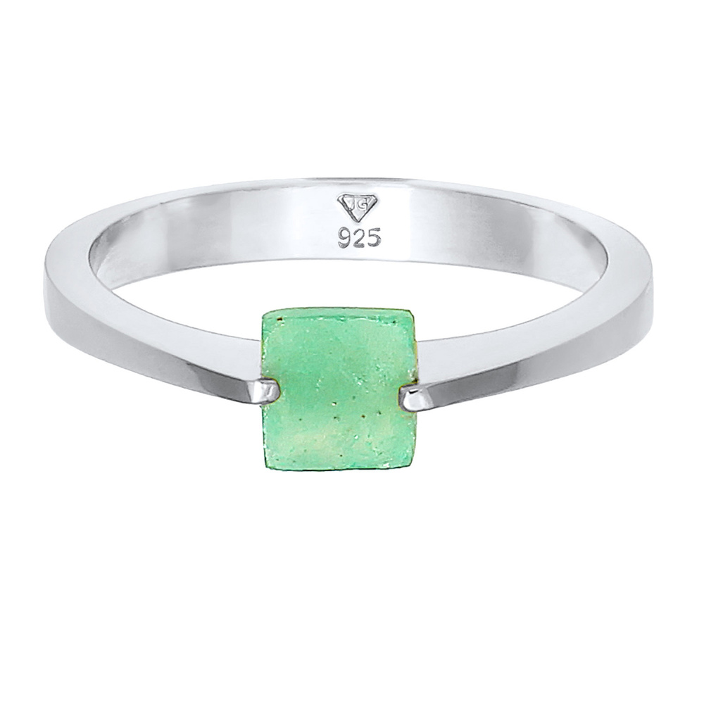 Elli PREMIUM Elli PREMIUM Bague Femmes Classique Pyramide Élégante avec Pierre Précieuse de Ja Bague