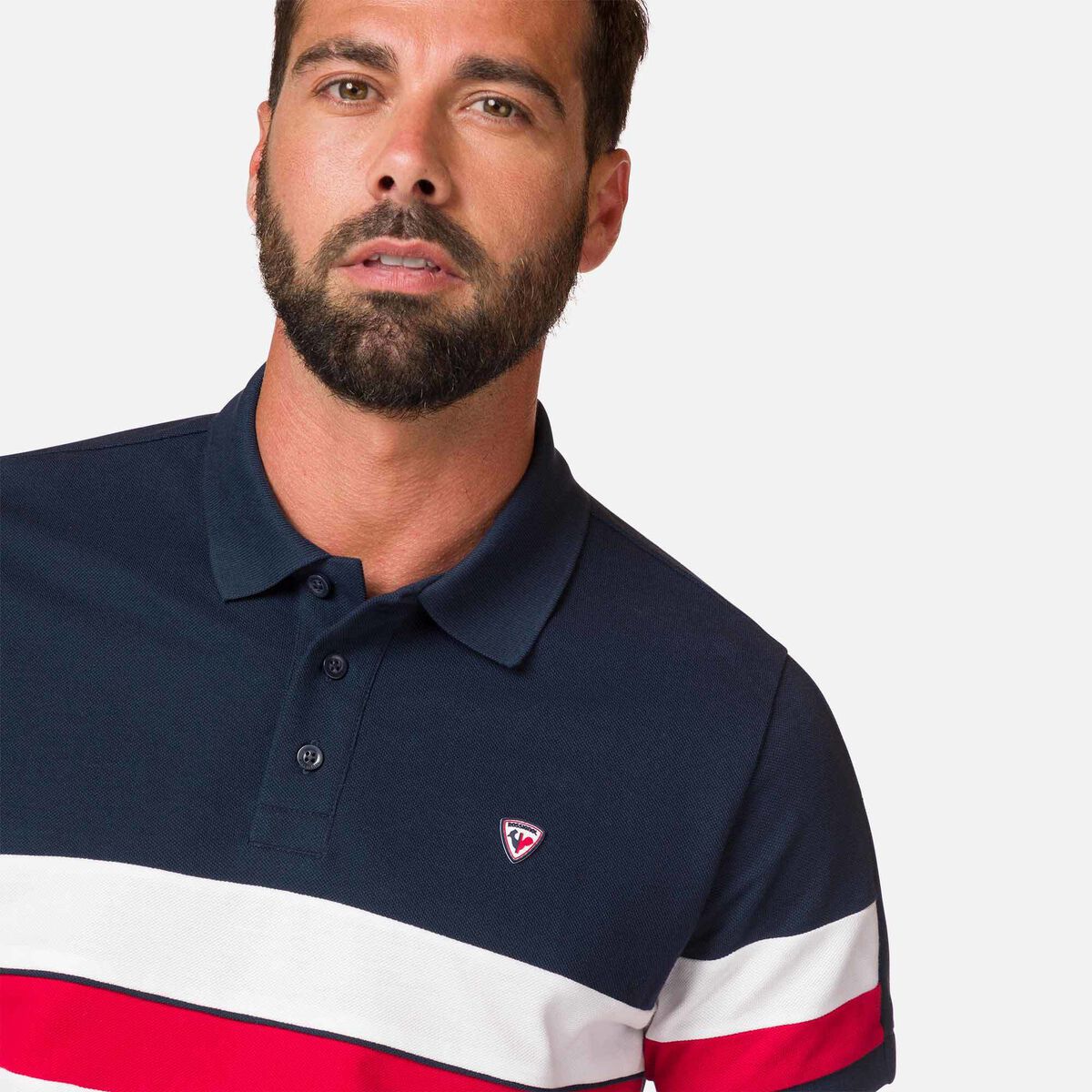 Polohemd mit Streifen für Herren