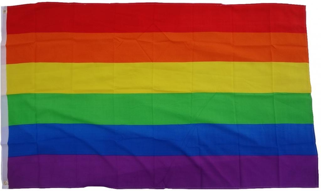 trends4cents XXL Flagge Regenbogen/Frieden 250x150cm