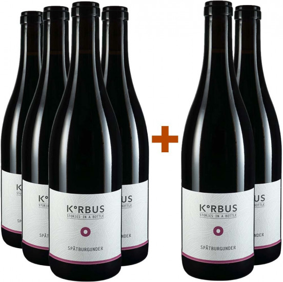4+2 Spätburgunder trocken Paket - Korbus Wine