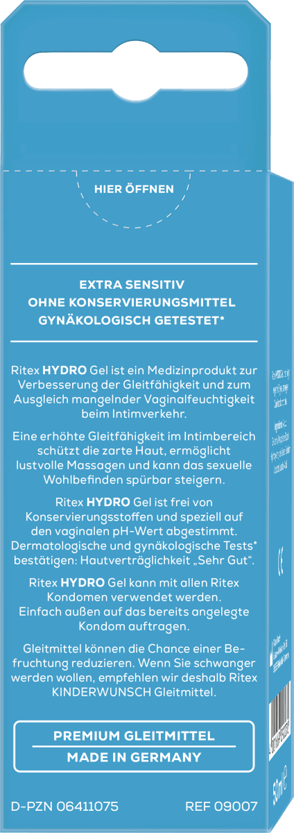 Hydro Sensitiv Gleitgel, 50 ml