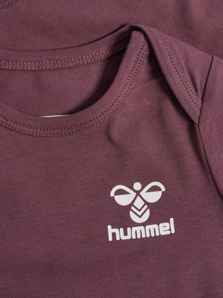 Hummel Hummel Druckknopf Strampler Hmlelvina Mädchen in PLUM WINE günstig kaufen