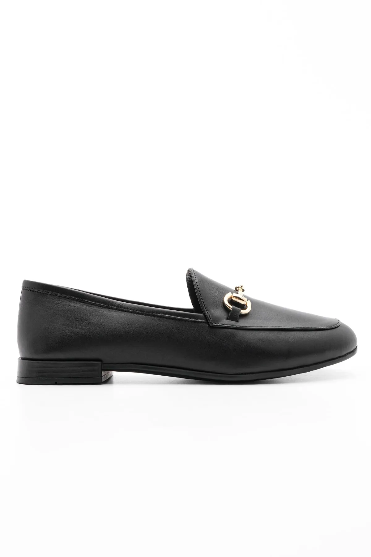 Marjin  Damen-Freizeitschuhe aus echtem Leder mit Kette in Hellbraun