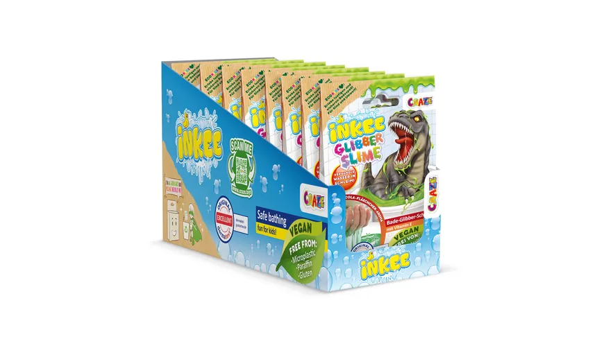 CRAZE INKEE Badeglibberschleim Dinorex
