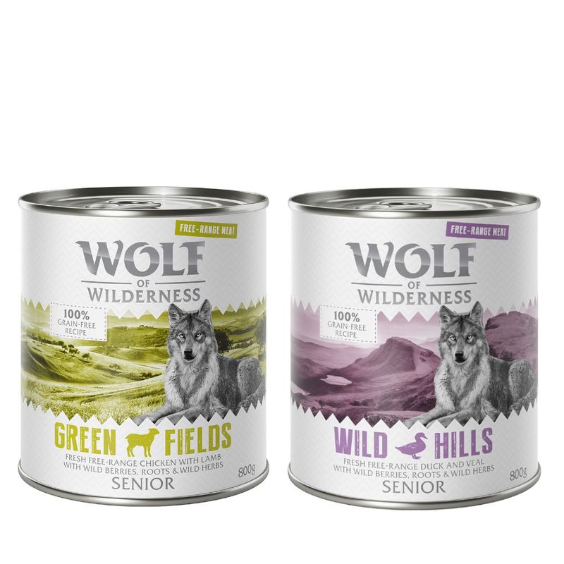 Probierpaket Wolf of Wilderness Nassfutter