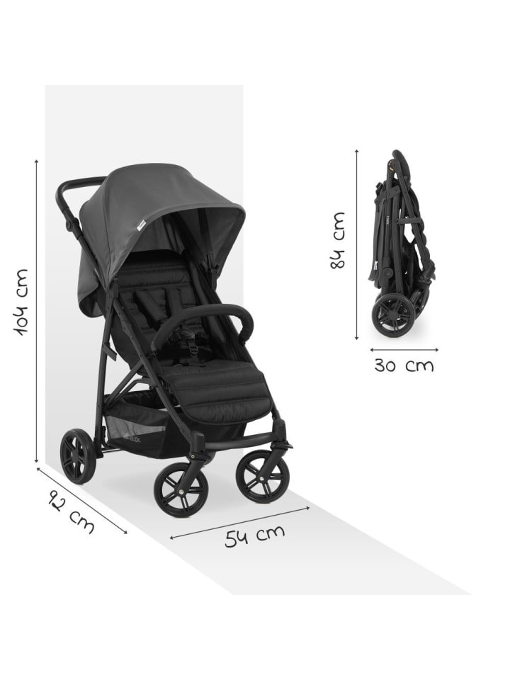 Hauck Buggy & Sportwagen Rapid 4 (bis 25 kg) - Grey in schwarz,grau günstig kaufen onesize