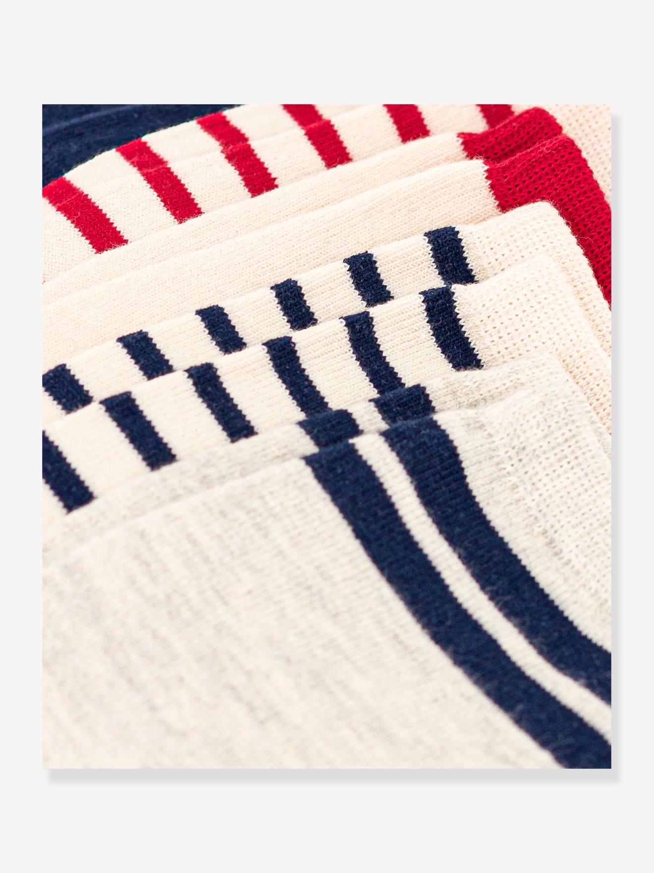 Lot de 5 paires de chaussettes mixtes PETIT BATEAU multicolore