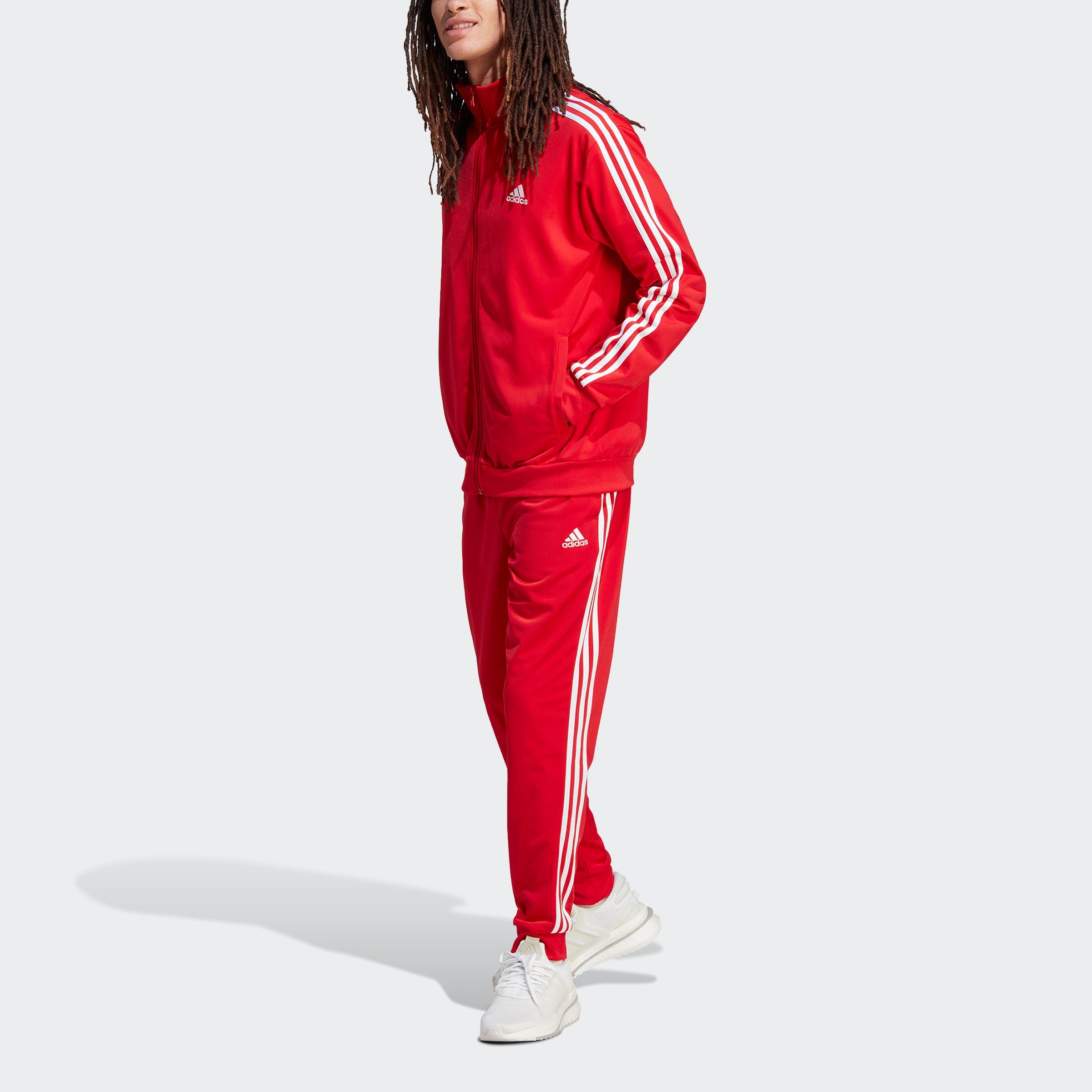 adidas Sportswear Trainingsanzug BASIC 3-STREIFEN TRICOT (2-tlg)