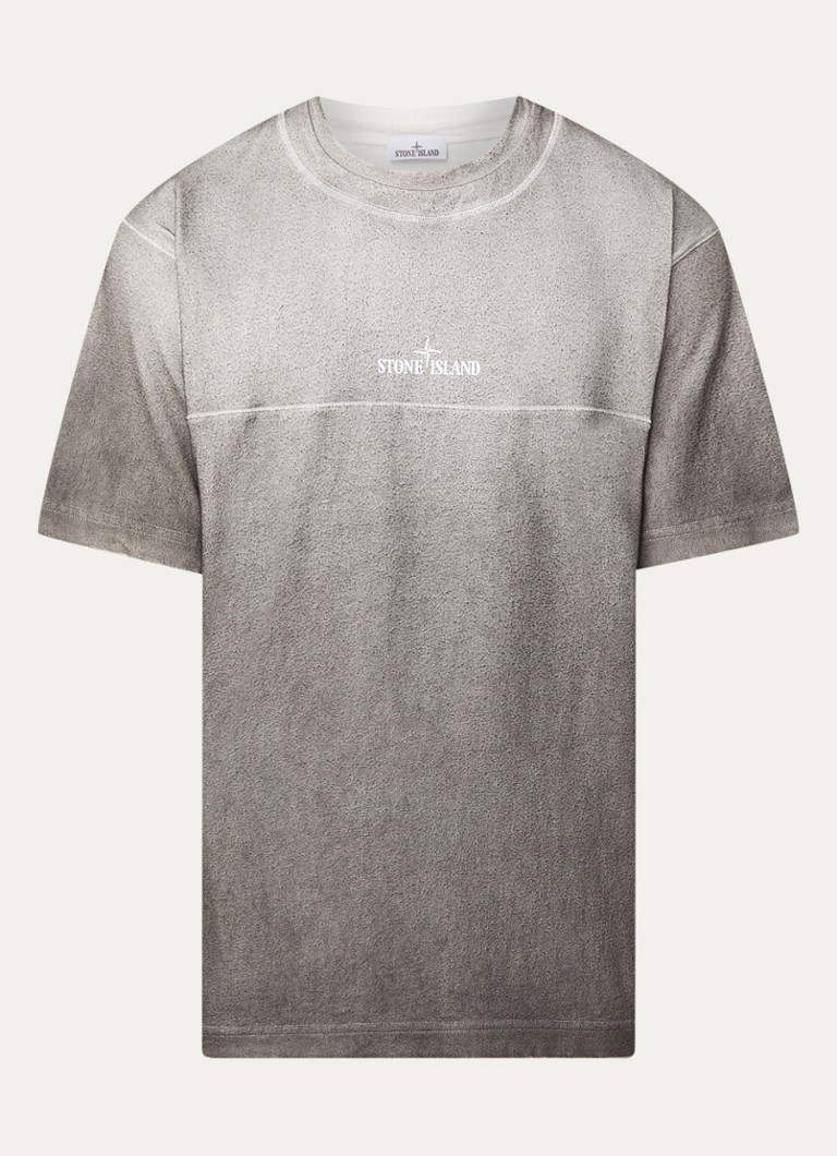Tricou Stone Island 14002 cu logo ajustat
