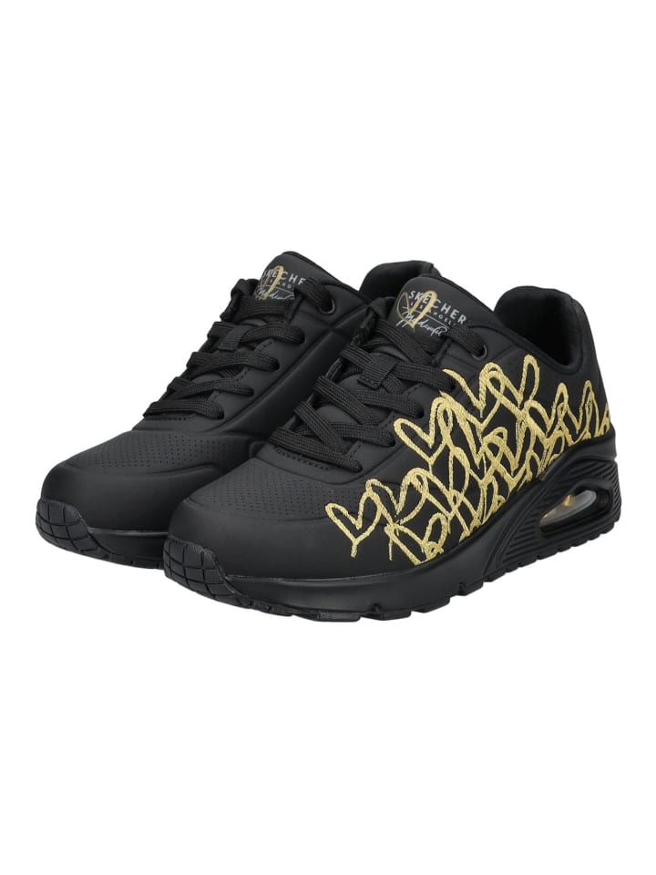 Skechers Sneaker in Schwarz Kombi günstig kaufen