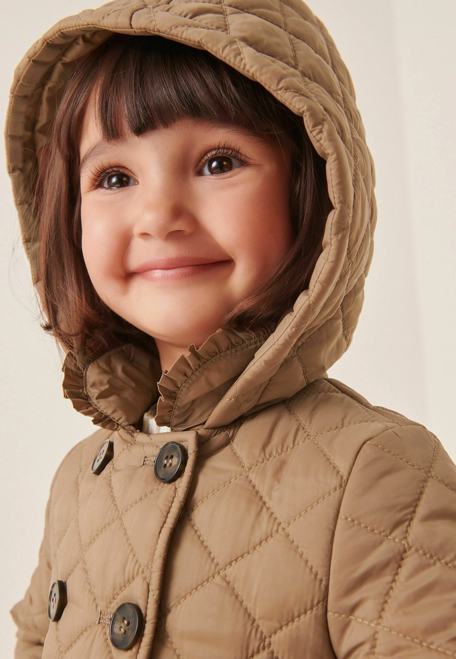 Siguiente ACOLCHADO CON CUELLO CON VOLANTES RESISTENTE A LA DUCHA - Abrigo de invierno