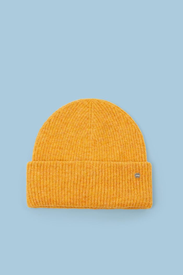Rippstrick-Beanie