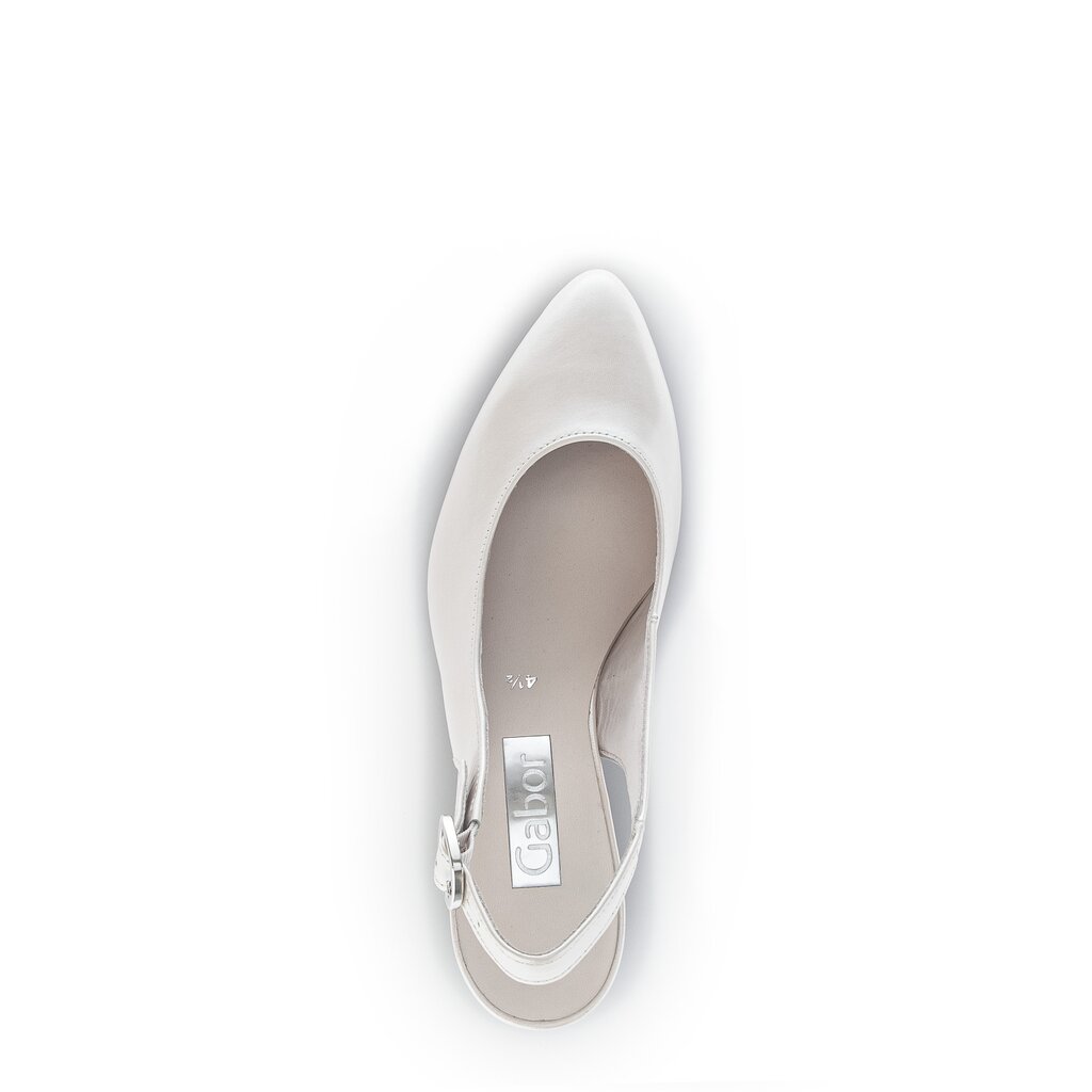 Gabor fashion Slingpumps weiß