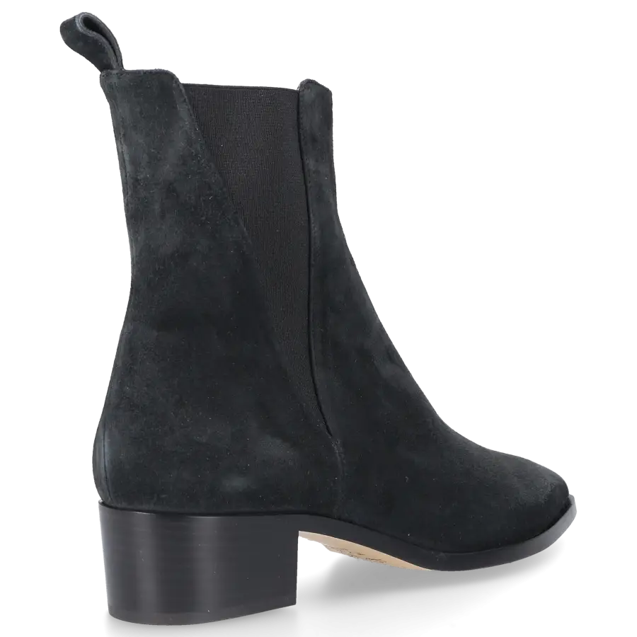 Pomme D`OR - Chelsea Boots 5183 Veloursleder - schwarz