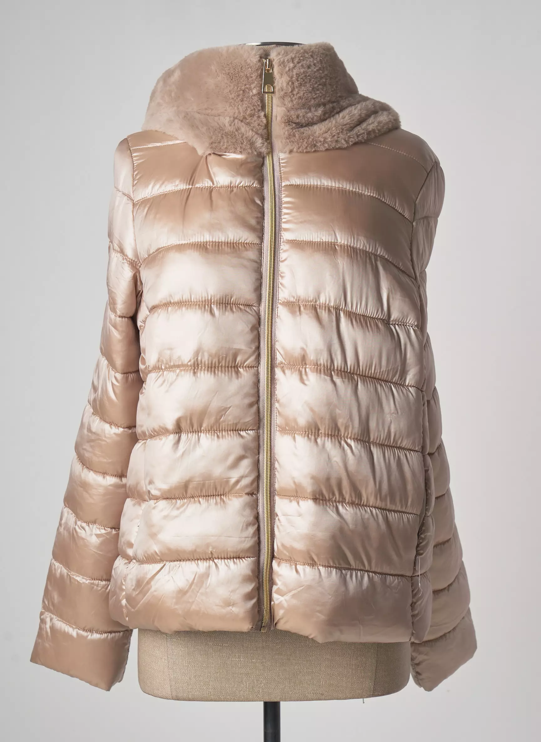 Frime Doudounes Femme couleur beige