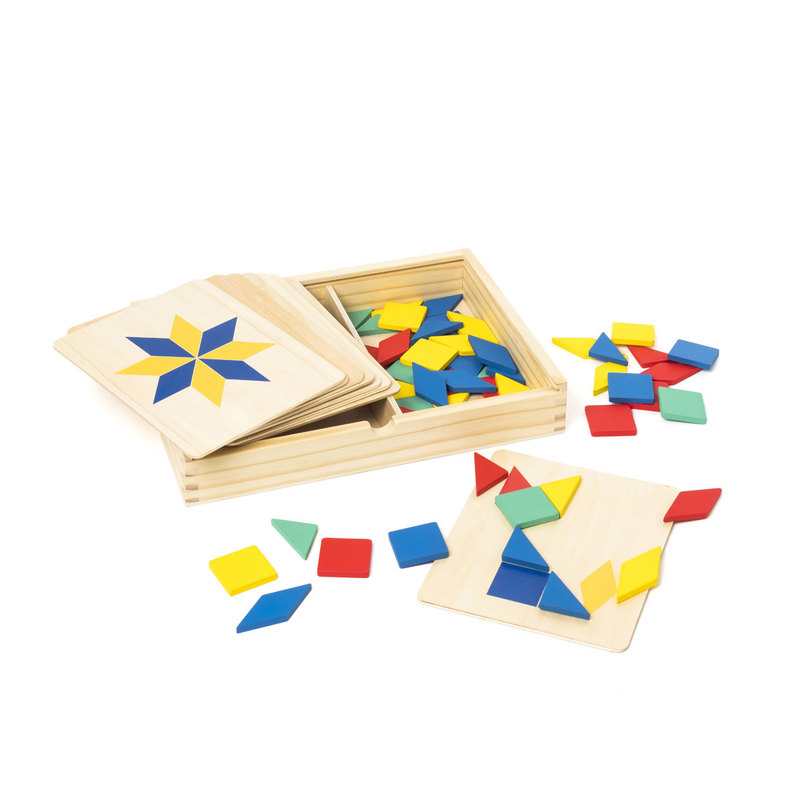 Jeu de tangram et reconnaissance des formes Oxybul