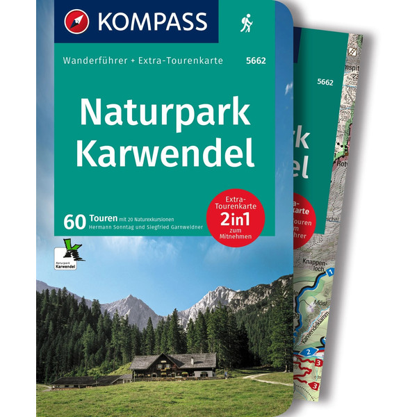KOMPASS WANDERFÜHRER NATURPARK KARWENDEL, 60 TOUREN
