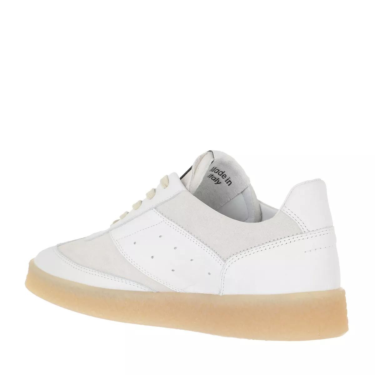 MM6 MAISON MARGIELA Freizeit Schnürer weiss Low-Top Sneaker