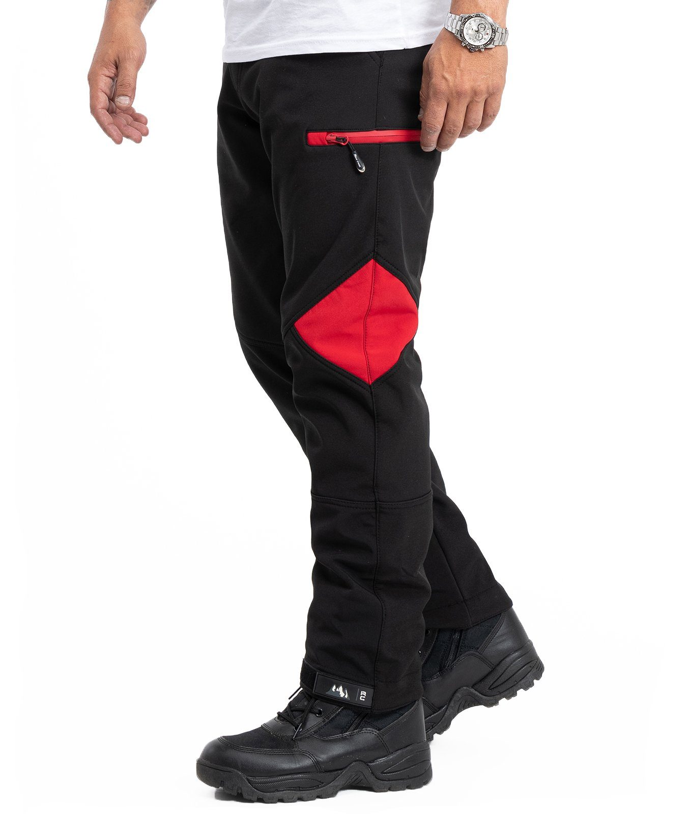 Rock Creek Softshellhose Herren Softshellhose Wanderhose H-308