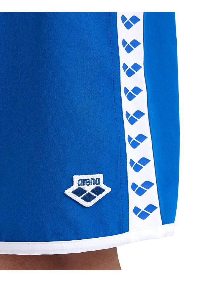 Arena Badeshorts in Blau/ Weiß günstig kaufen