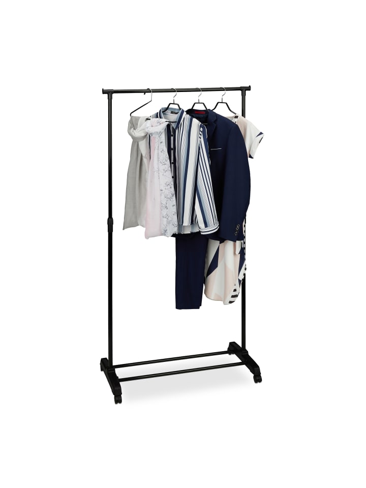 relaxdays Kleiderständer in Schwarz günstig kaufen onesize