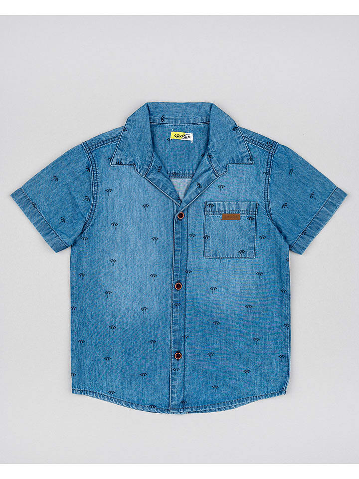 LOSAN Jeans-Hemd in Blau günstig kaufen