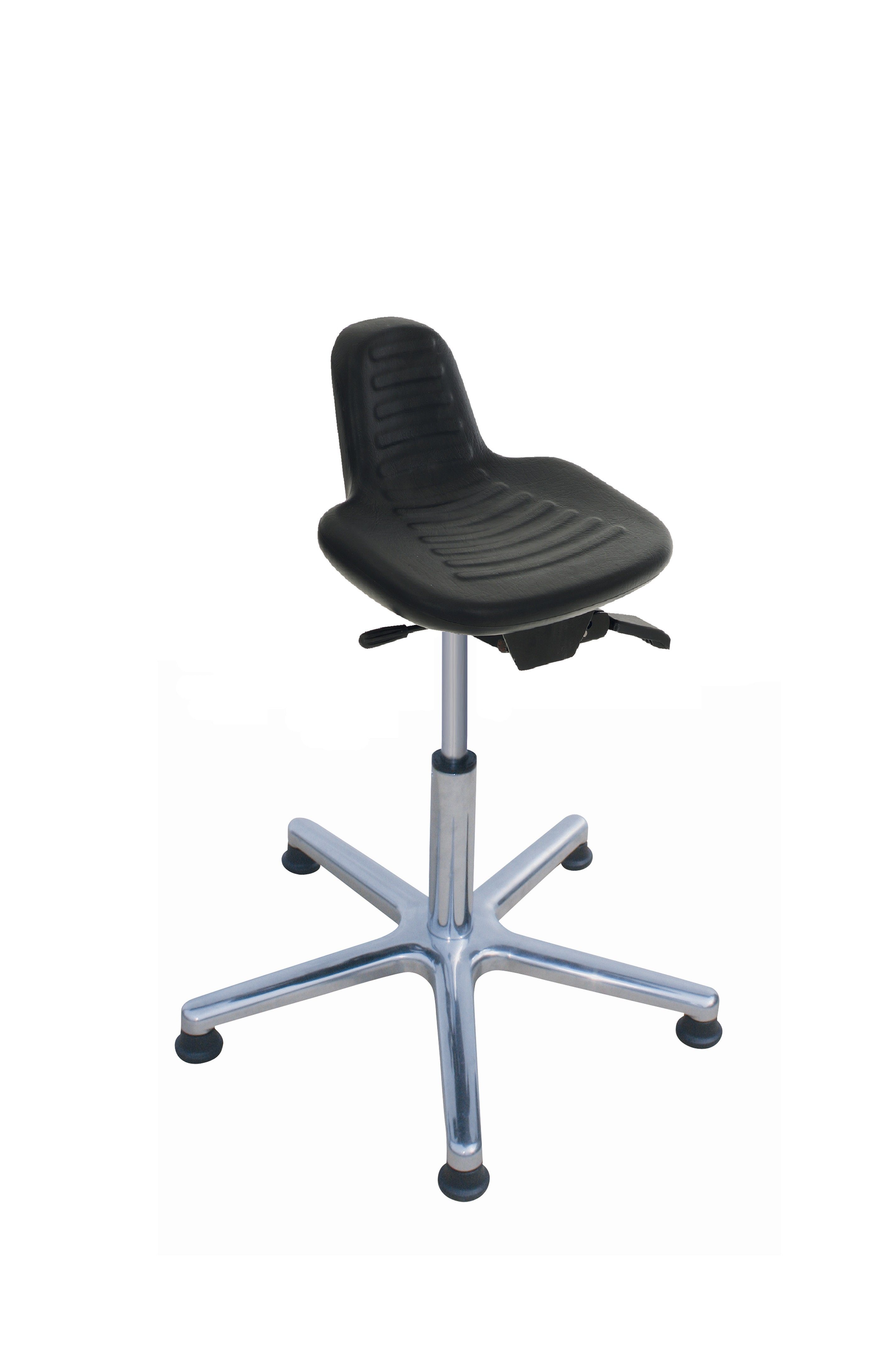 PROREGAL® Stehhilfe Stehhilfe Austin, Sitzh. 58-84cm, Ø63cm, tdw 110kg, Schwarz