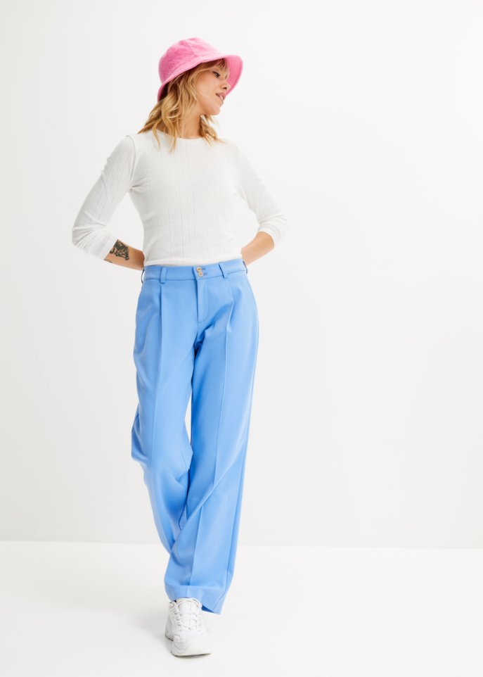 Langarmshirt in Strickoptik