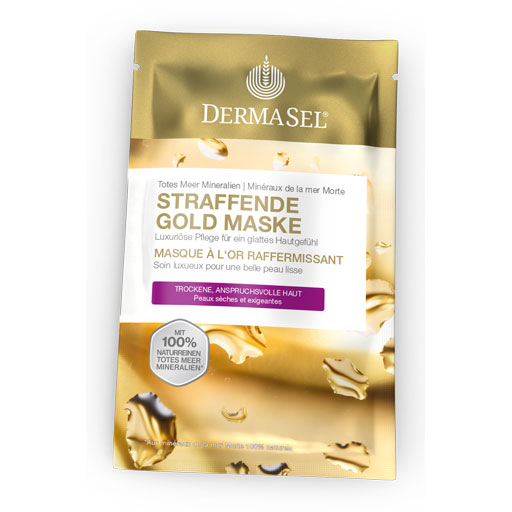 DERMASEL Maske Gold EXKLUSIV  12 ml  Gesichtsmaske