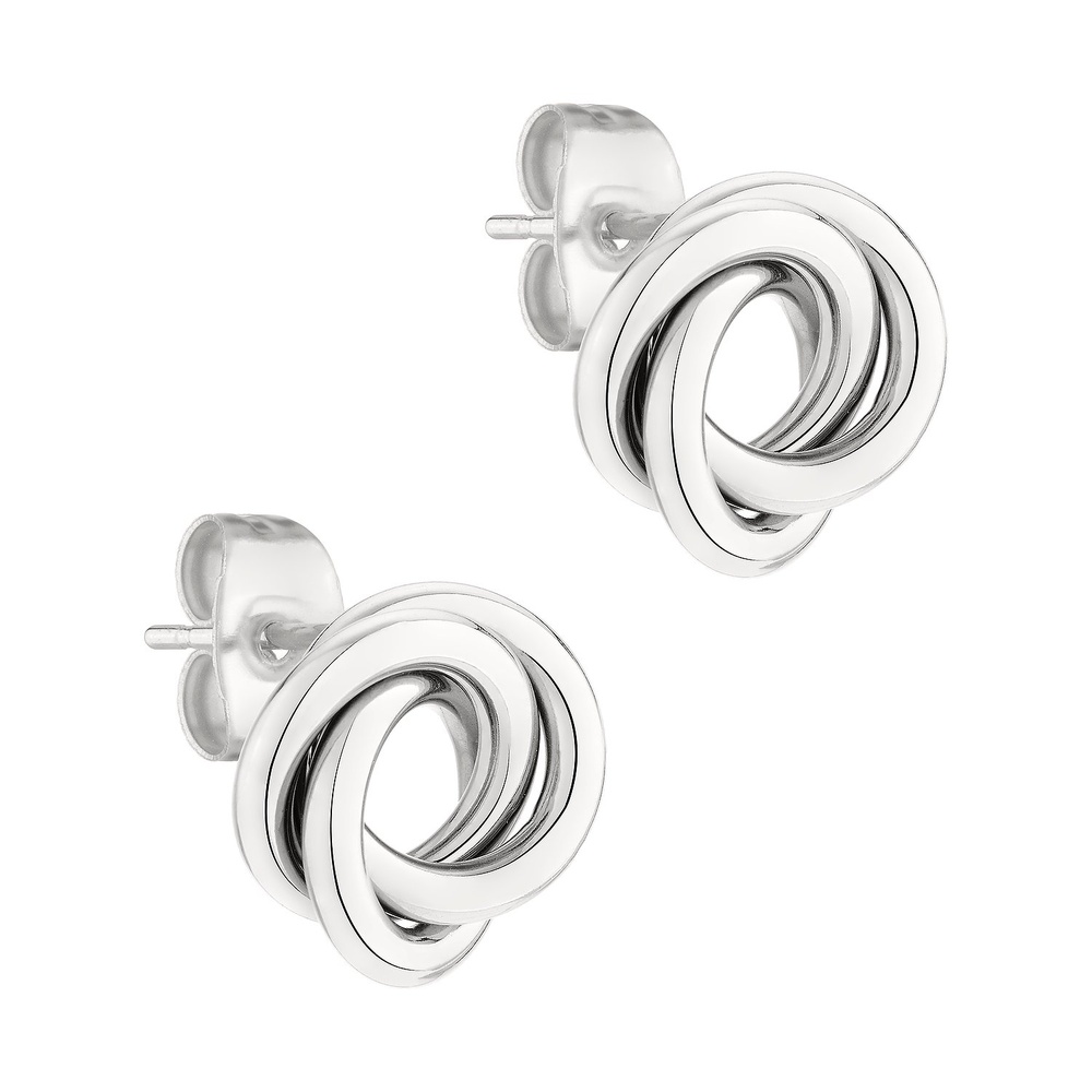 Liebeskind Boucles d'oreilles à fermoir à poussette Acier inoxydable Boucles d'oreilles