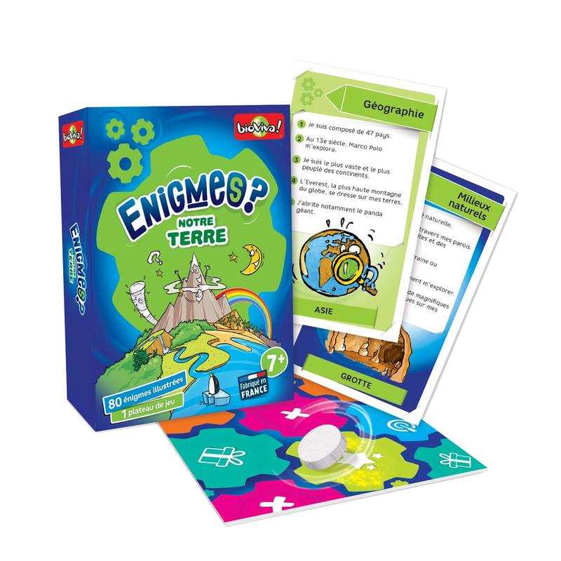 Jeu de cartes Enigmes Notre Terre Bioviva