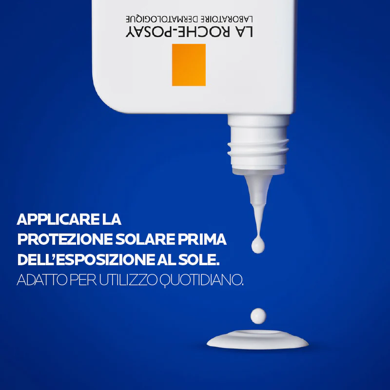 Anthelios UVMune 400 Anti-blemish Fluid SPF50+ - Højbeskyttelses solcreme til ansigtet.