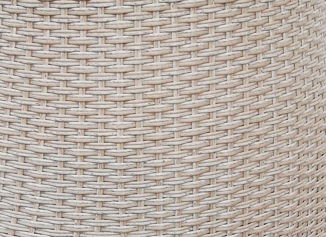 KMH Gartenlounge-Set 2er Gruppe *Felipa* braun/weiss (106406), (3-tlg)